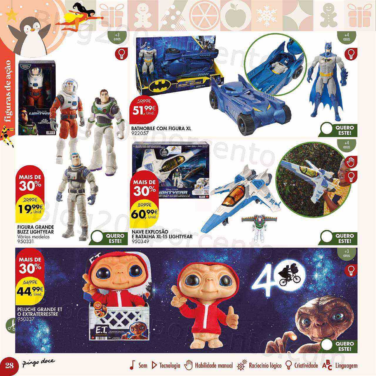 Antevisão Folheto PINGO DOCE Brinquedos Natal Promoções de 15 novembro a 24 dezembro