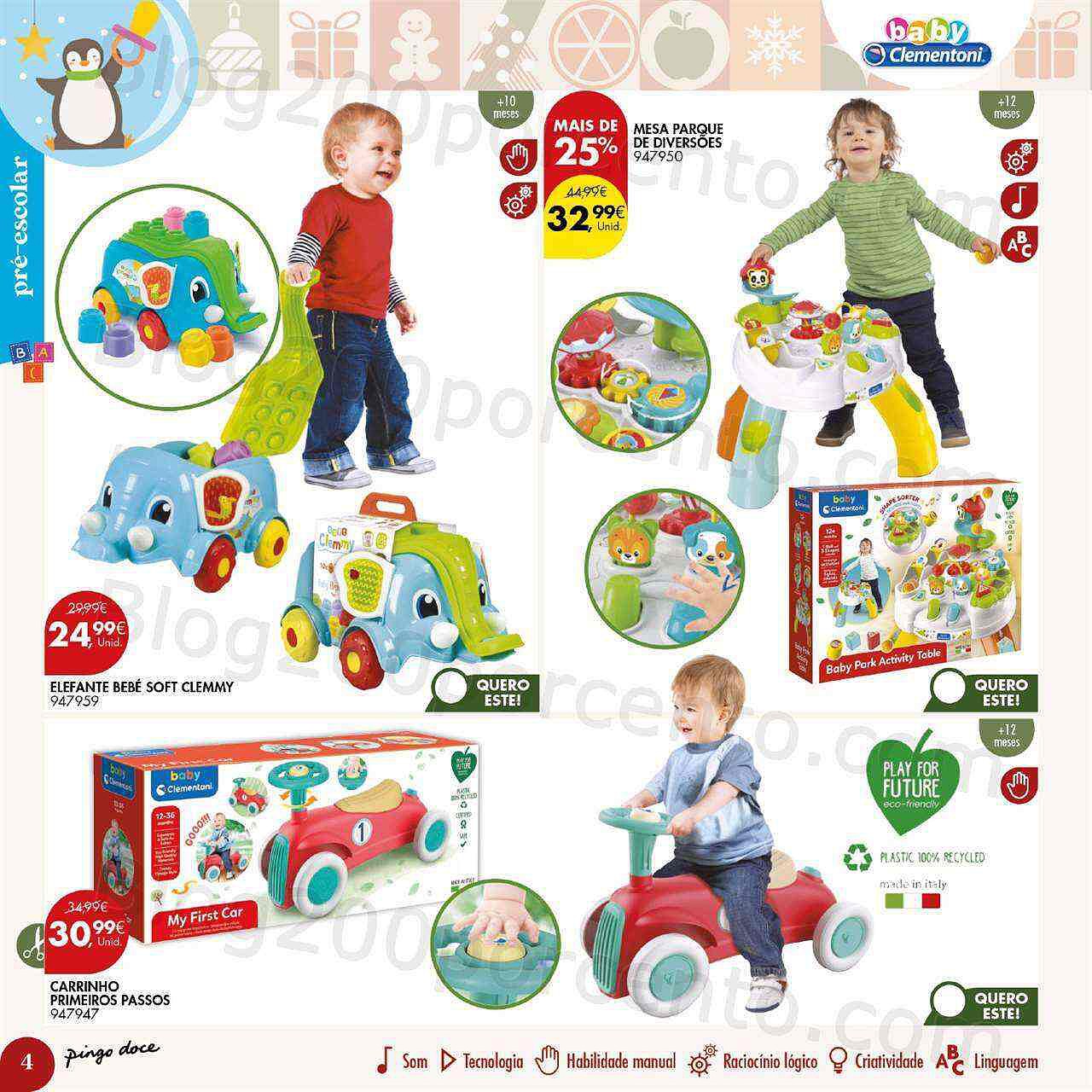 Antevisão Folheto PINGO DOCE Brinquedos Natal Promoções de 15 novembro a 24 dezembro