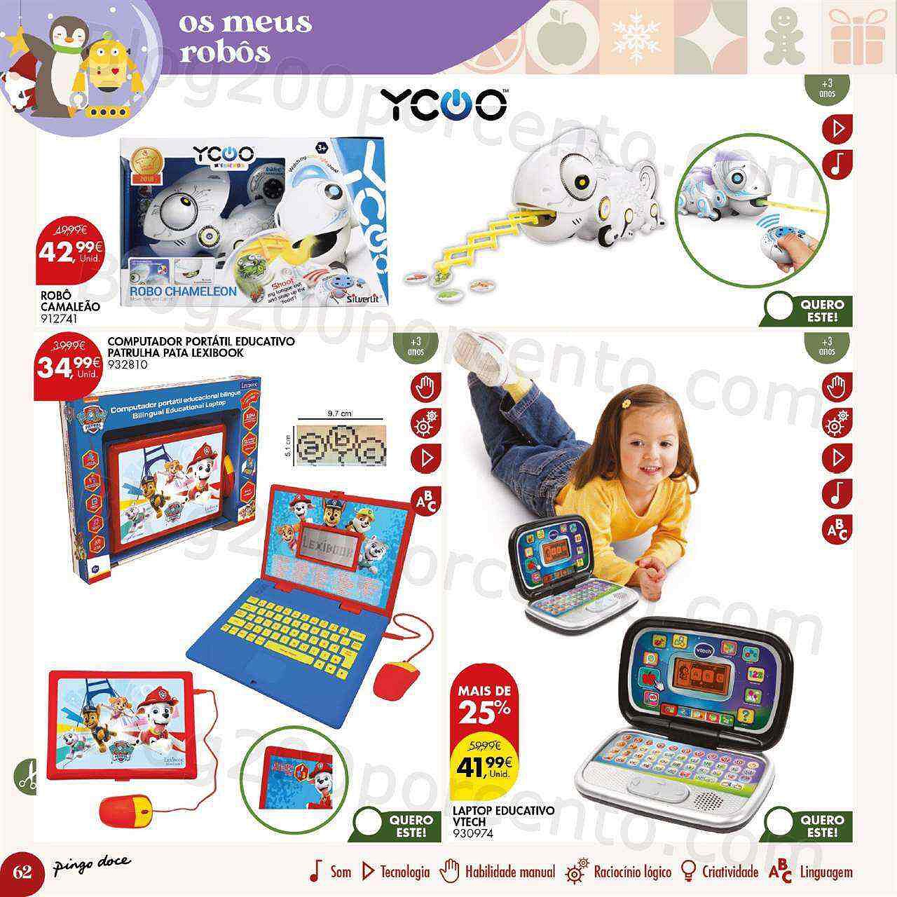 Antevisão Folheto PINGO DOCE Brinquedos Natal Promoções de 15 novembro a 24 dezembro