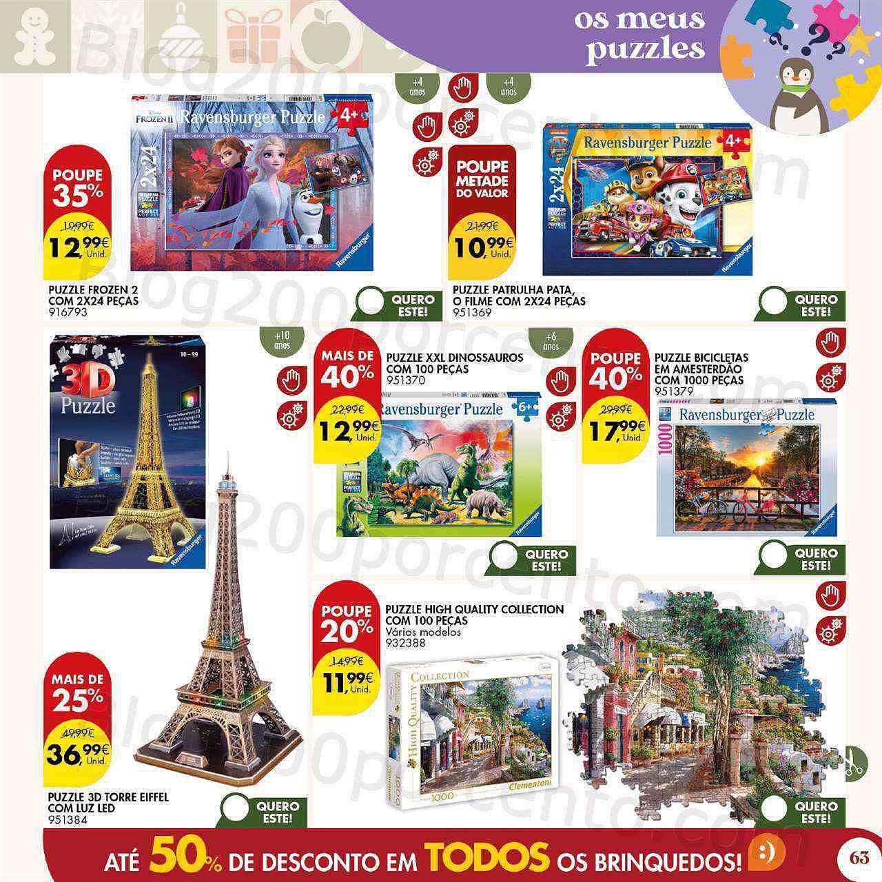 Antevisão Folheto PINGO DOCE Brinquedos Natal Promoções de 15 novembro a 24 dezembro