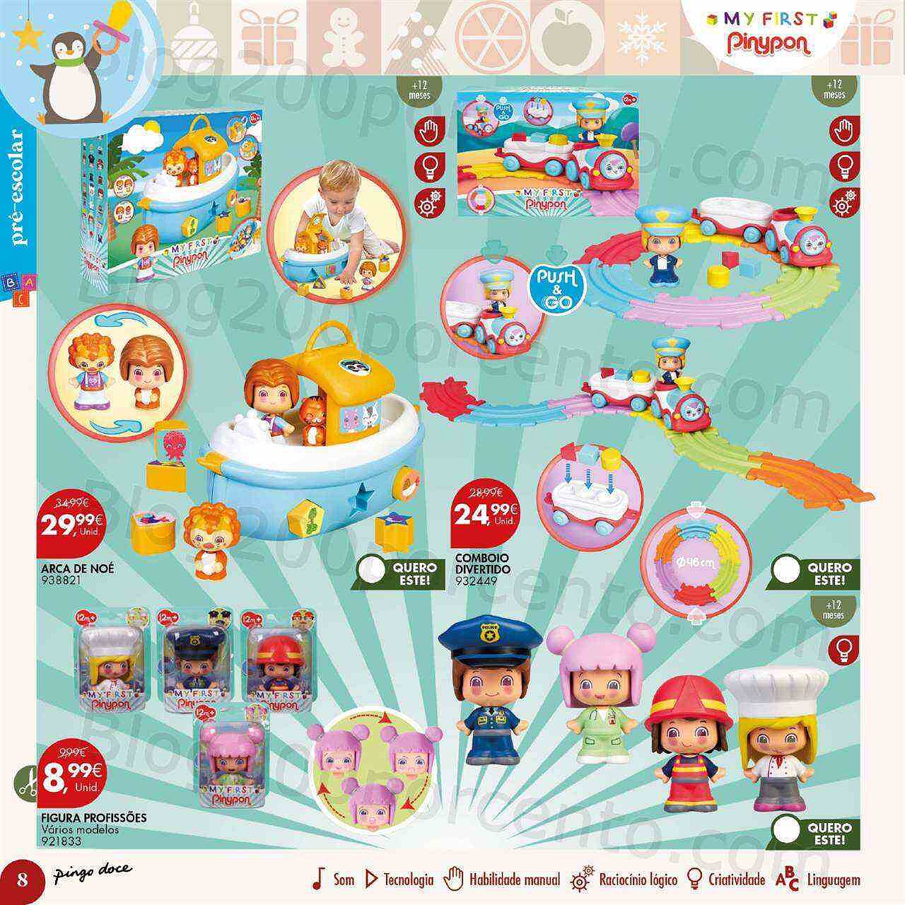 Antevisão Folheto PINGO DOCE Brinquedos Natal Promoções de 15 novembro a 24 dezembro