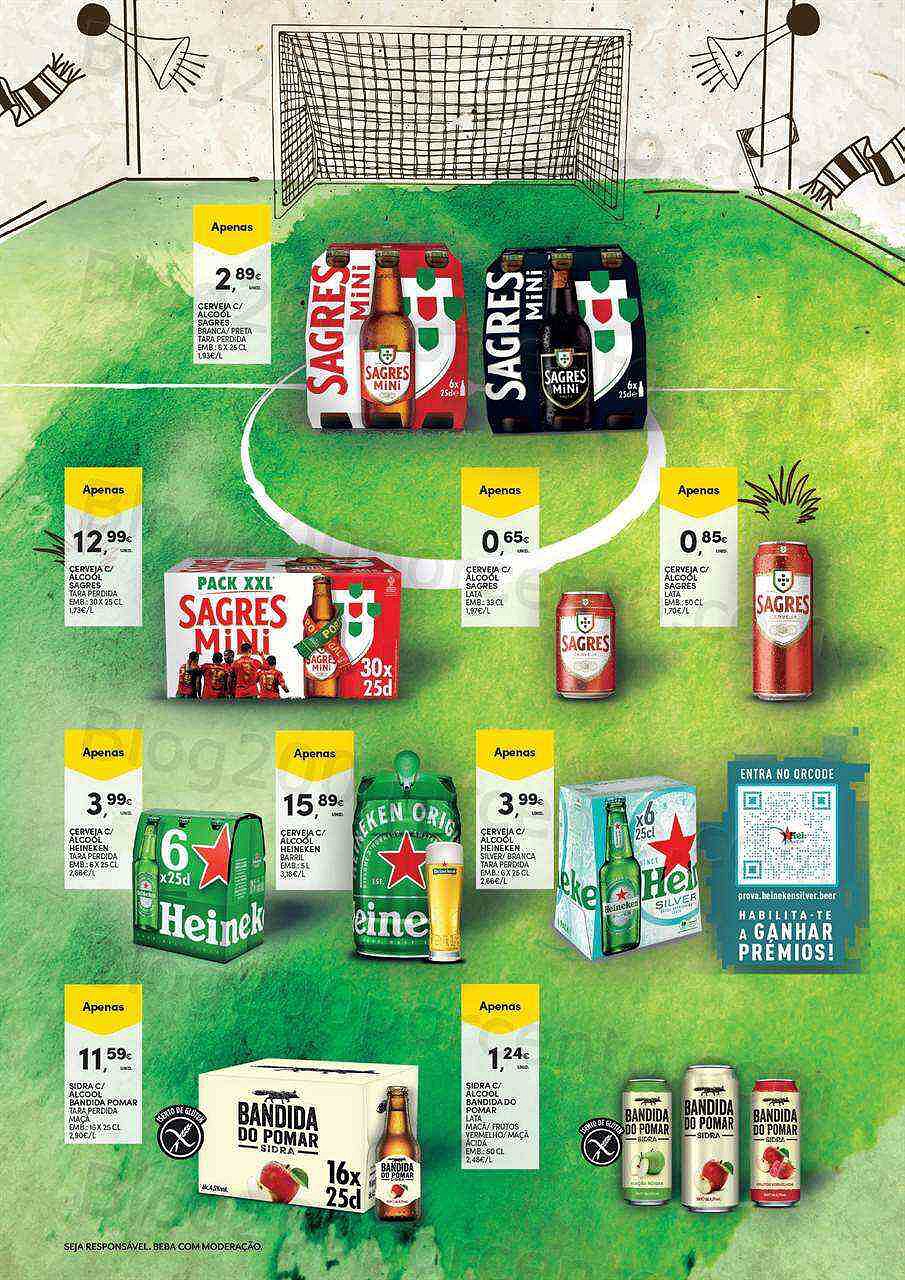 Antevisão Folheto CONTINENTE Cervejas Promoções de 22 novembro a 18 dezembro