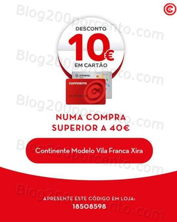 ALERTA - Até 10€ de desconto CONTINENTE são 15 códigos até 4 dezembro!