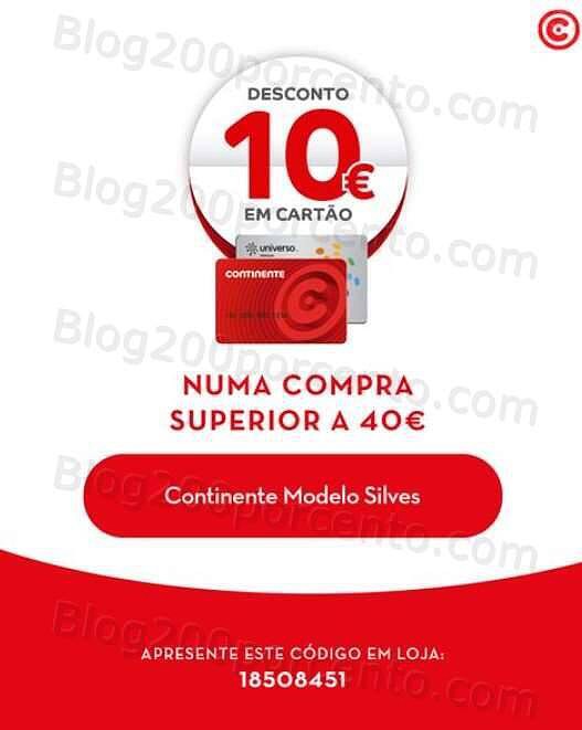 ALERTA - Até 10€ de desconto CONTINENTE são 15 códigos até 4 dezembro!