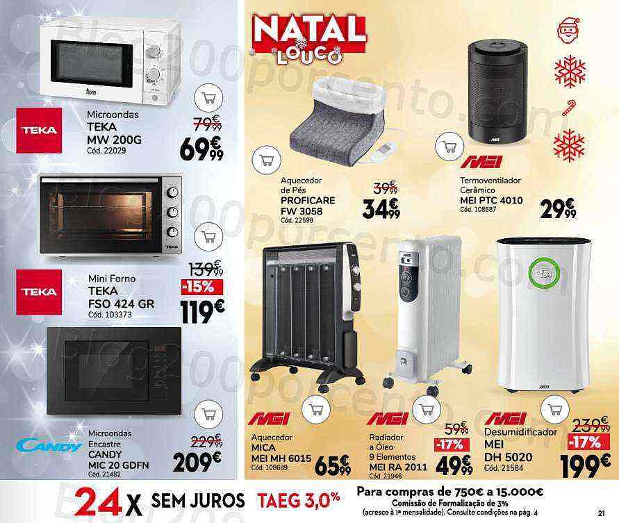 Antevisão Folheto CONFORAMA Natal Promoções até 25 dezembro