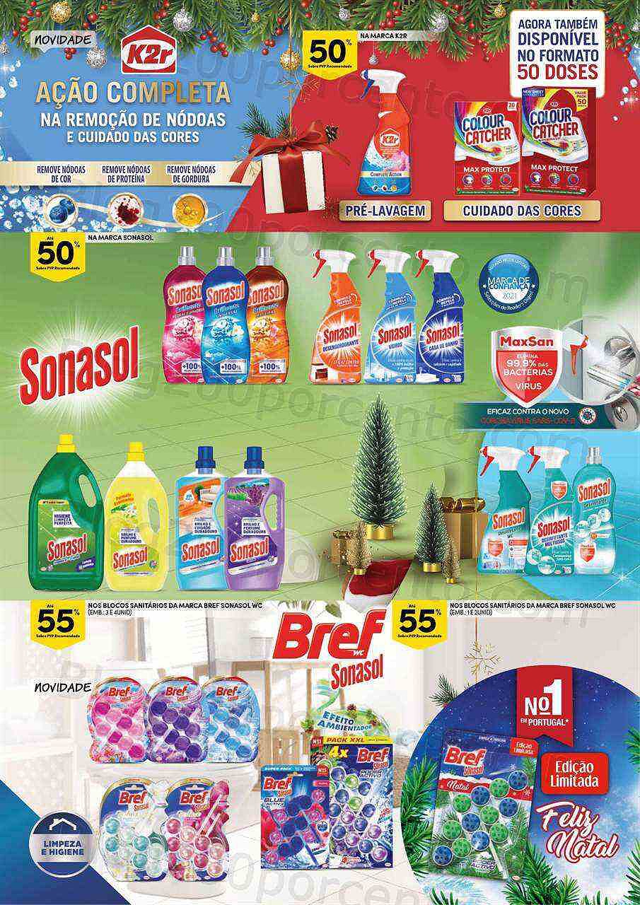 Antevisão Folheto CONTINENTE Limpeza Promoções de 22 novembro a 5 dezembro