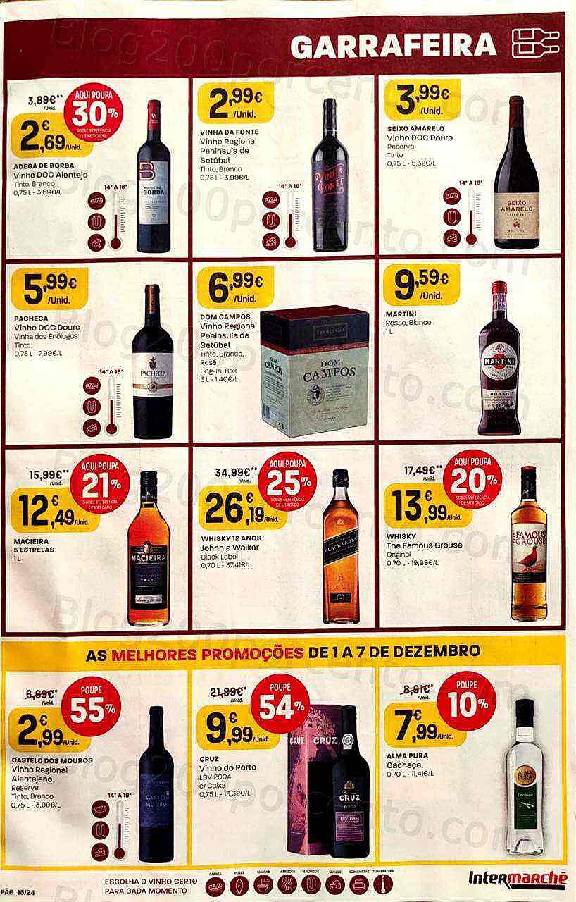 Antevisão Folheto INTERMARCHÉ Contact Promoções de 1 a 7 dezembro