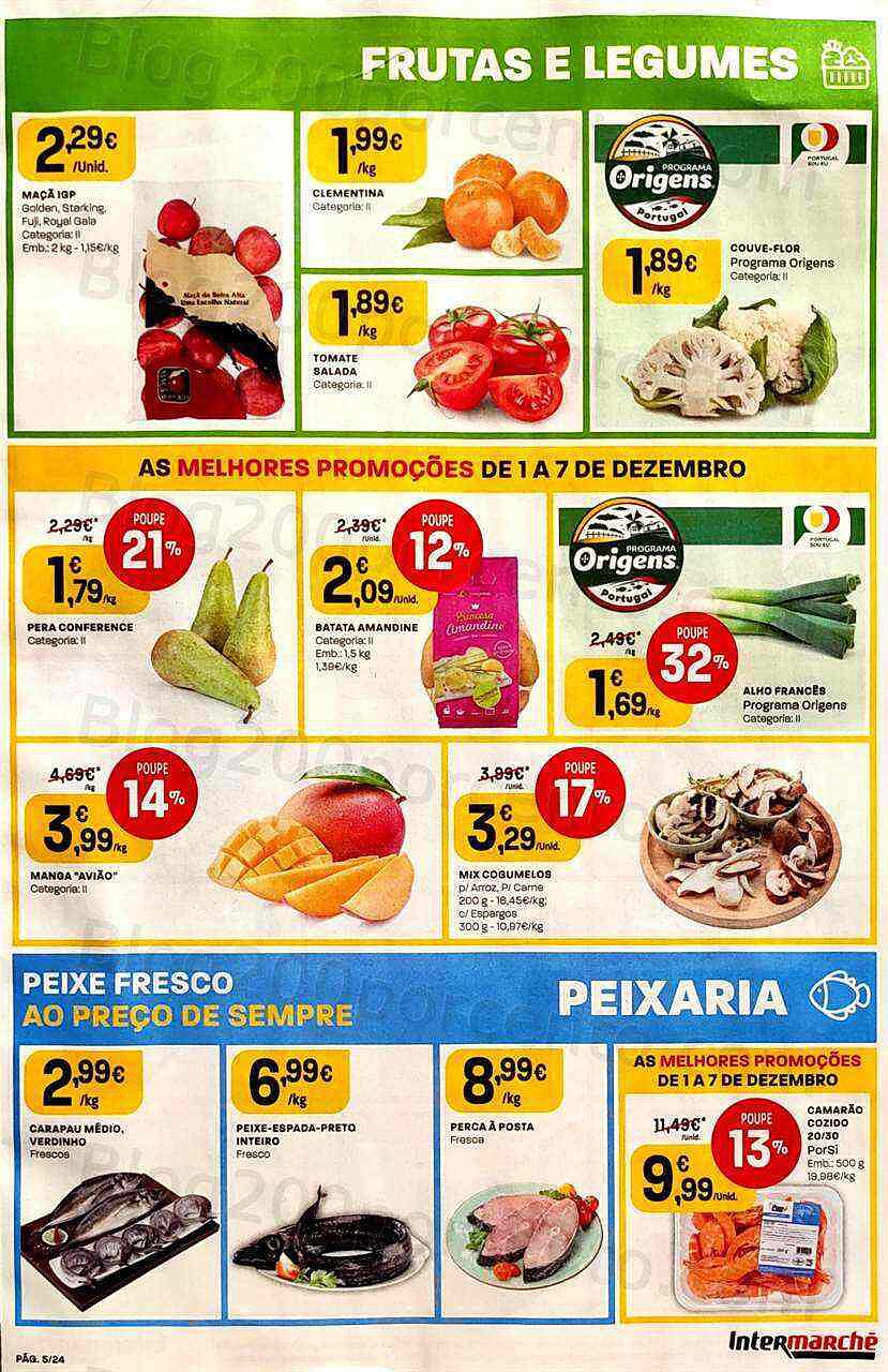 Antevisão Folheto INTERMARCHÉ Contact Promoções de 1 a 7 dezembro