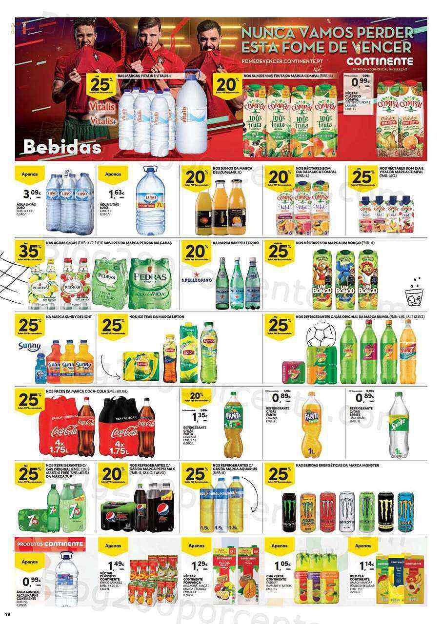 Antevisão Folheto CONTINENTE Modelo - Hiper Promoções de 22 a 28 novembro