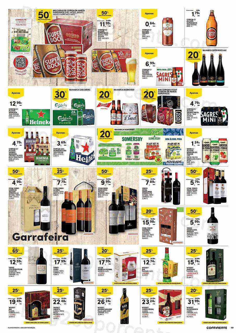 Antevisão Folheto CONTINENTE Modelo - Hiper Promoções de 22 a 28 novembro