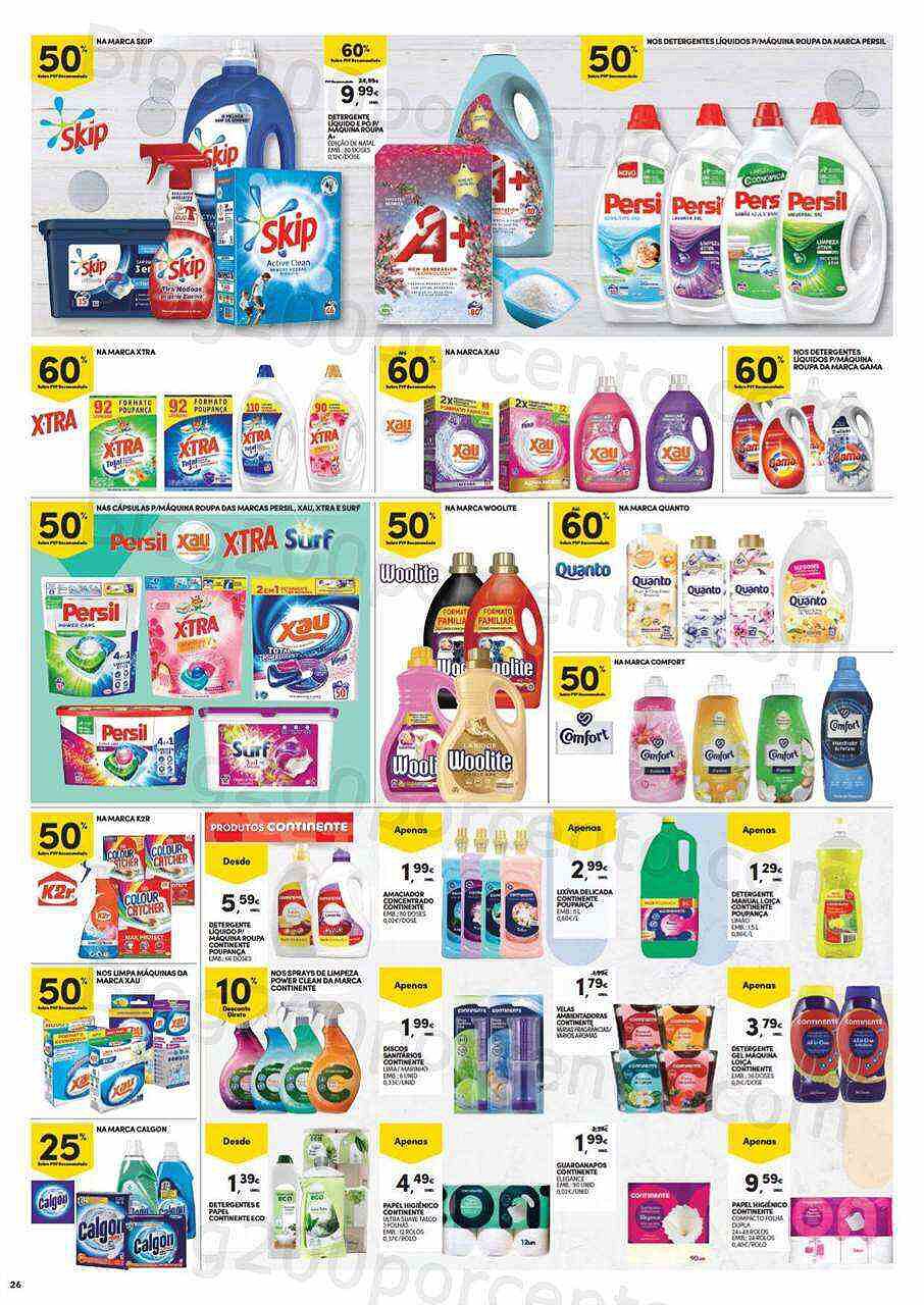 Antevisão Folheto CONTINENTE Modelo - Hiper Promoções de 22 a 28 novembro