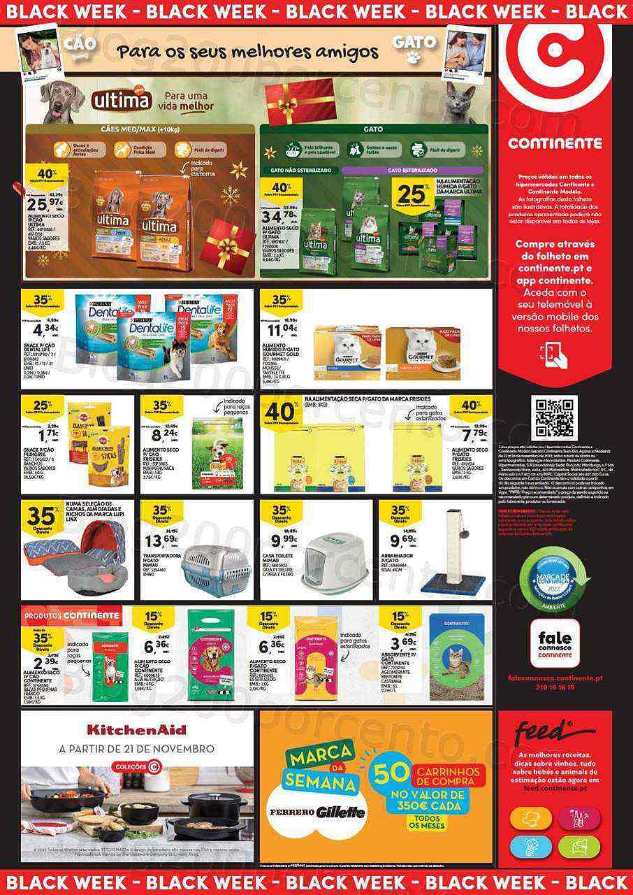 Antevisão Folheto CONTINENTE Modelo - Hiper Promoções de 22 a 28 novembro