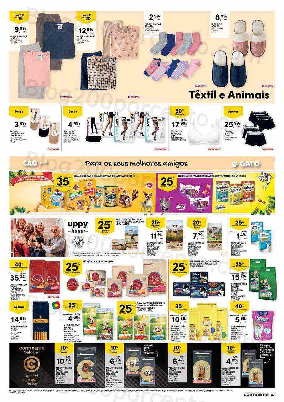Antevisão Folheto CONTINENTE Modelo - Hiper Promoções de 29 novembro a 5 dezembro