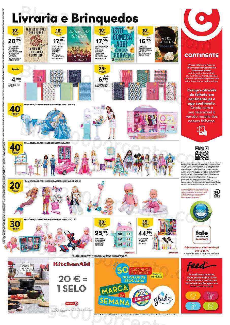 Antevisão Folheto CONTINENTE Modelo - Hiper Promoções de 29 novembro a 5 dezembro