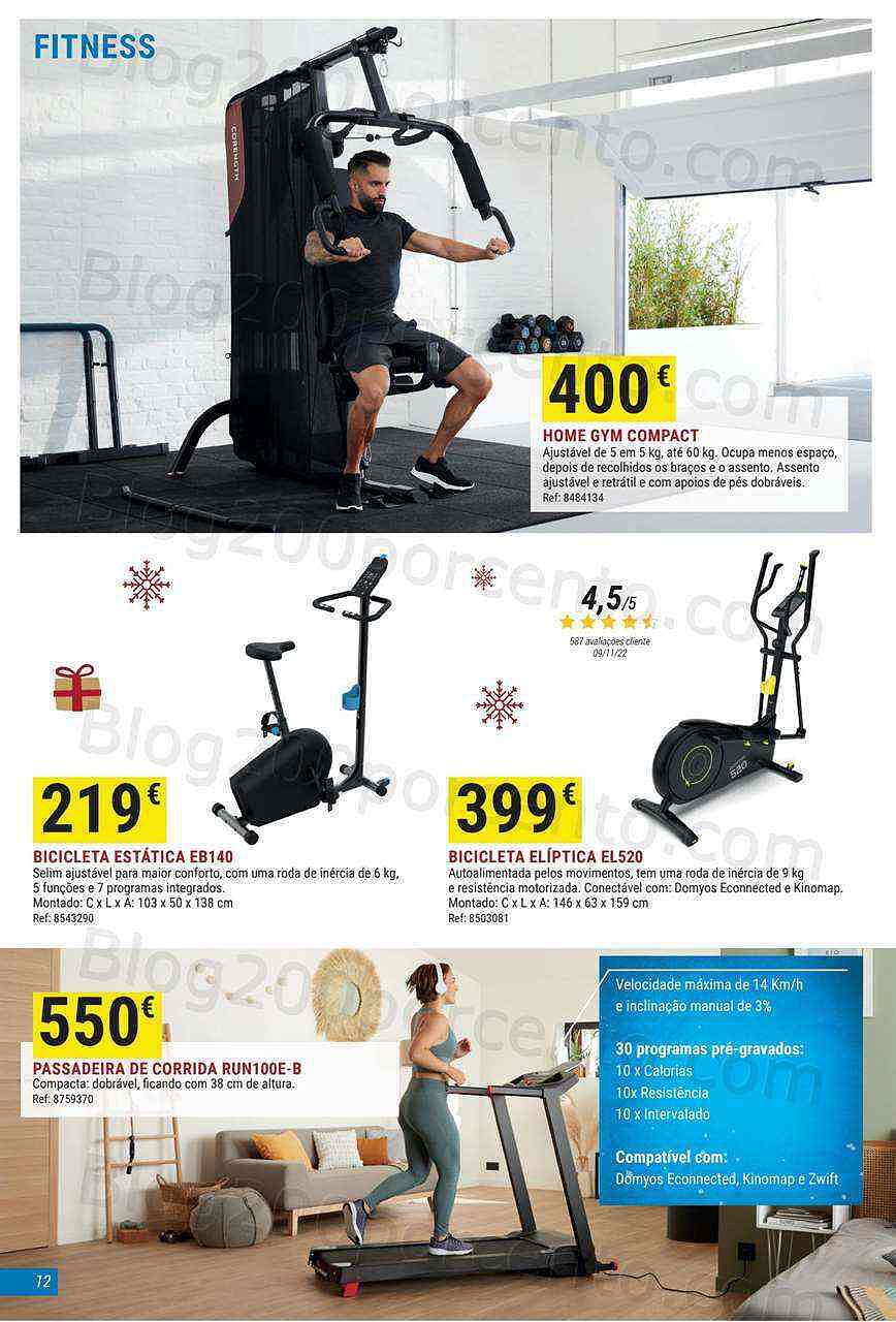 Antevisão Folheto DECATHLON Natal Promoções de 1 a 24 dezembro