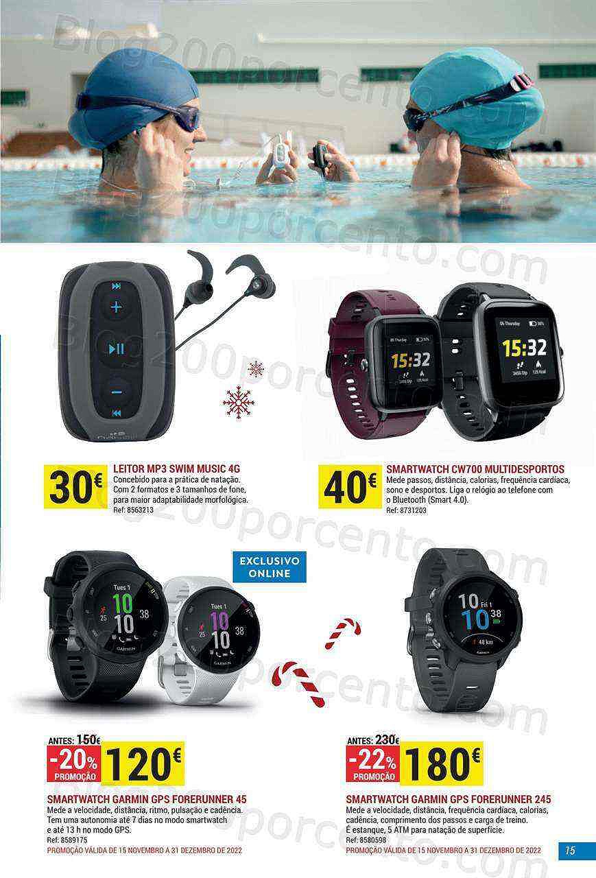 Antevisão Folheto DECATHLON Natal Promoções de 1 a 24 dezembro