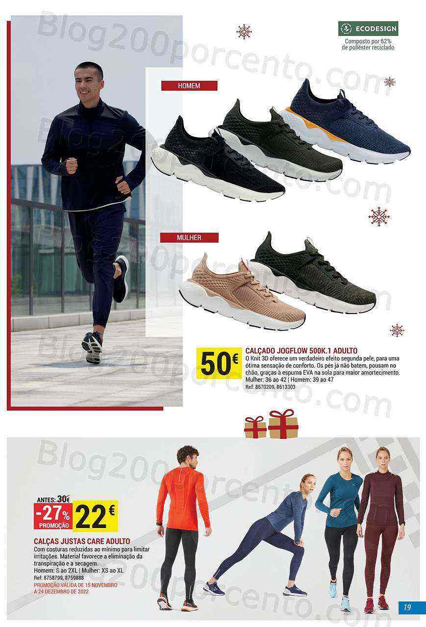 Antevisão Folheto DECATHLON Natal Promoções de 1 a 24 dezembro