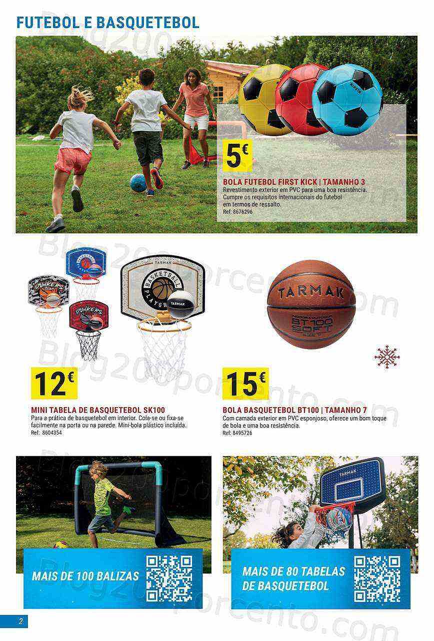 Antevisão Folheto DECATHLON Natal Promoções de 1 a 24 dezembro