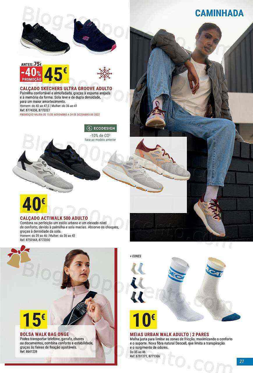 Antevisão Folheto DECATHLON Natal Promoções de 1 a 24 dezembro