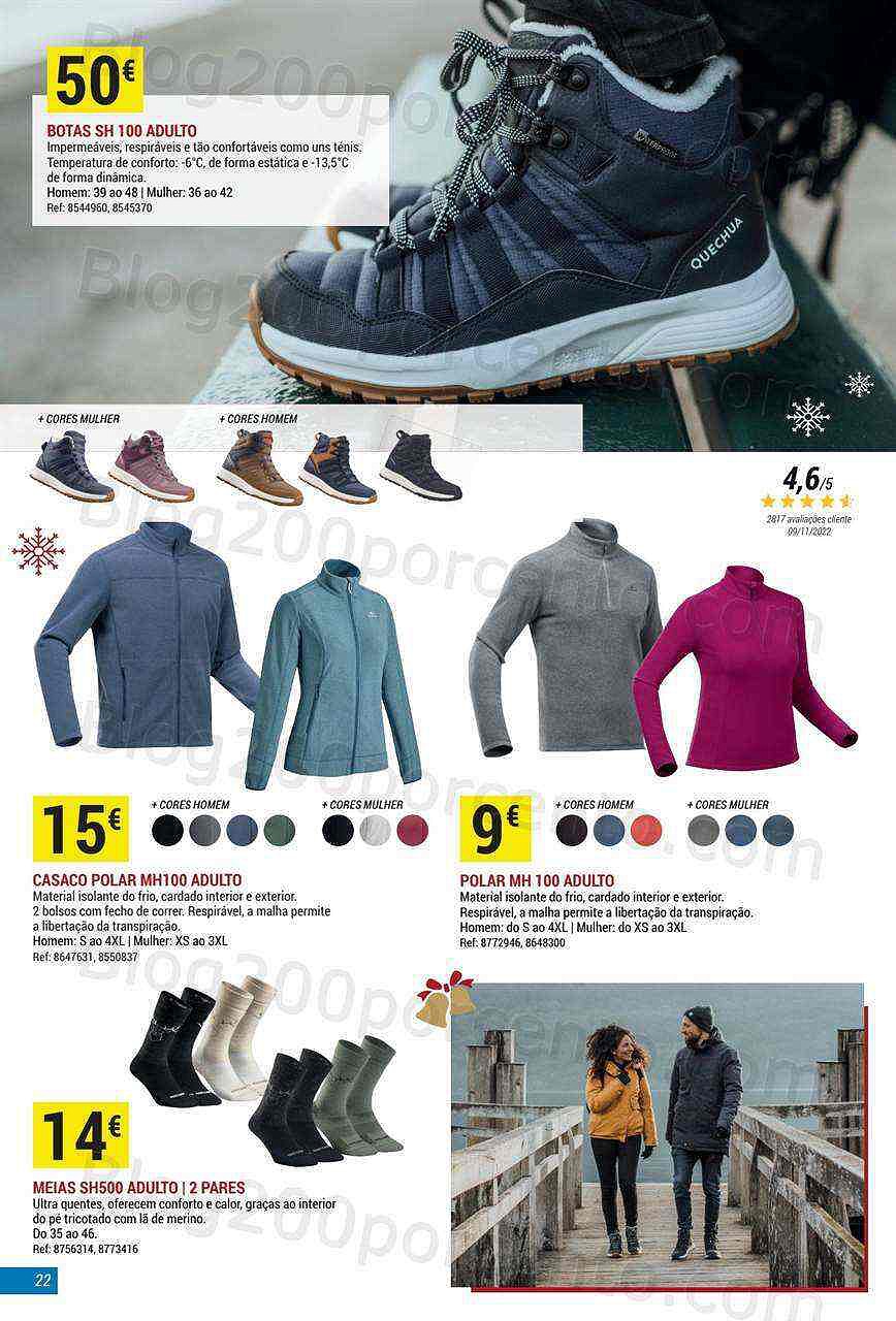 Antevisão Folheto DECATHLON Natal Promoções de 1 a 24 dezembro
