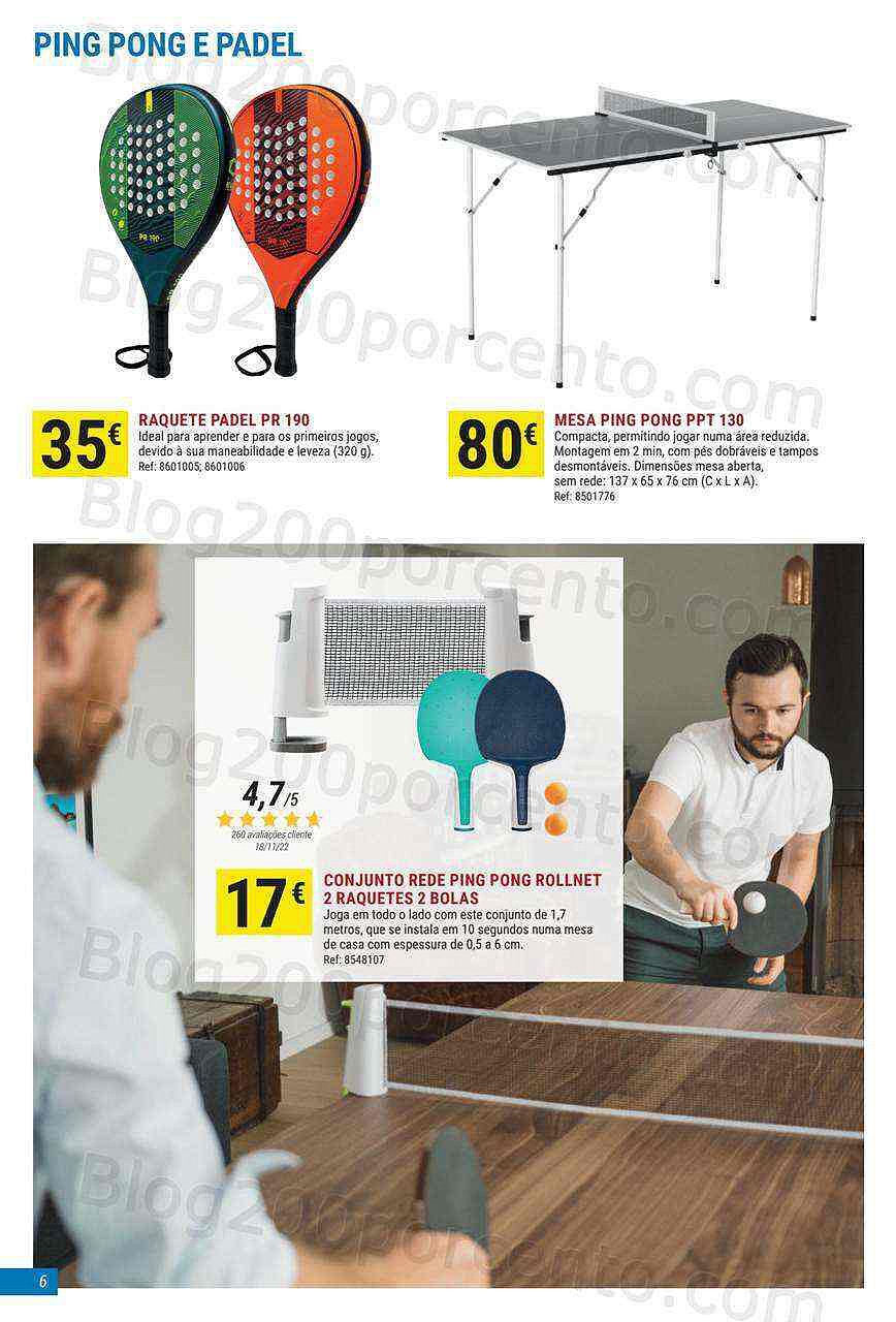 Antevisão Folheto DECATHLON Natal Promoções de 1 a 24 dezembro