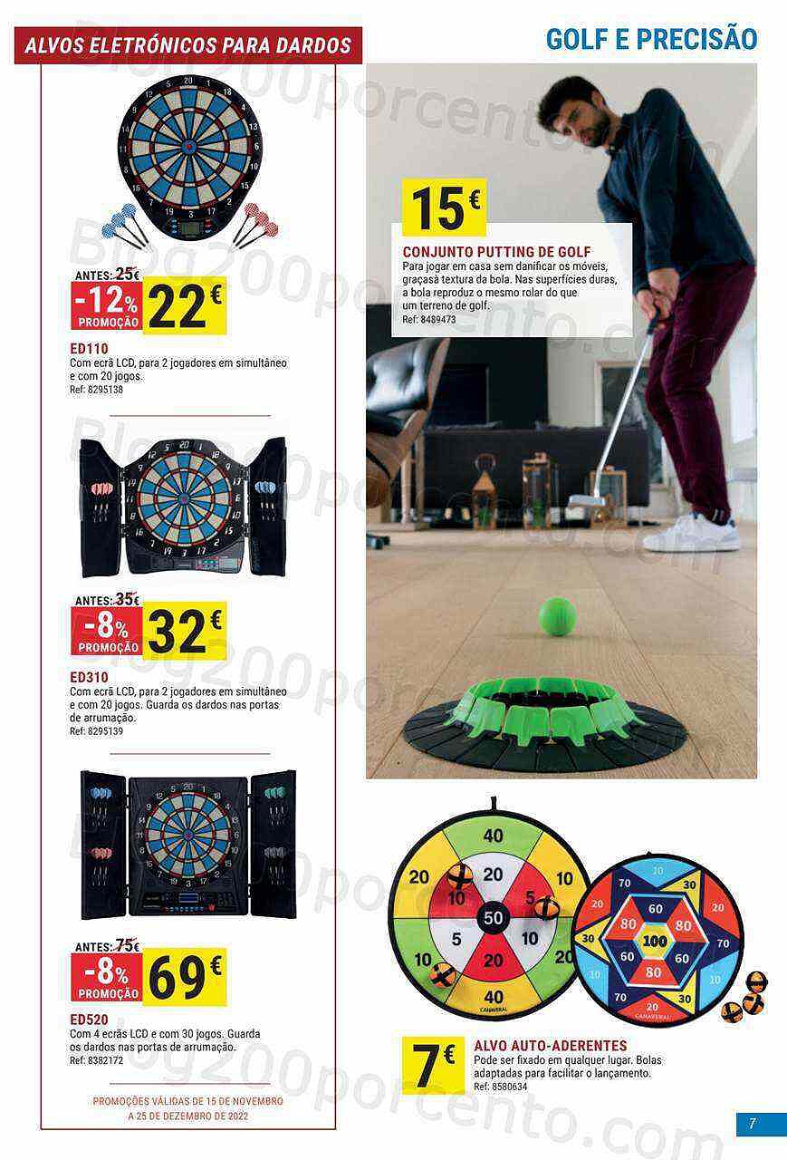 Antevisão Folheto DECATHLON Natal Promoções de 1 a 24 dezembro