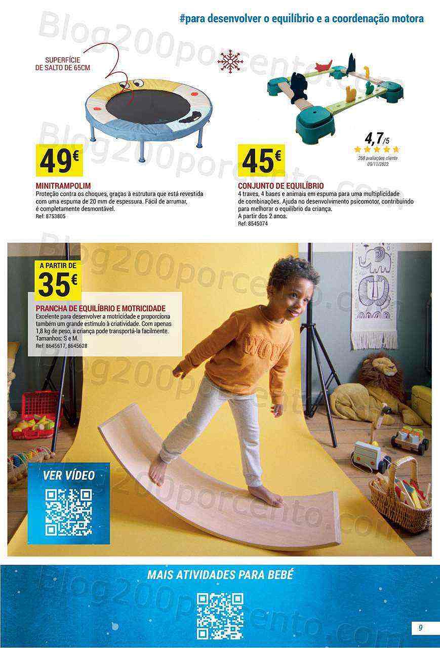 Antevisão Folheto DECATHLON Natal Promoções de 1 a 24 dezembro