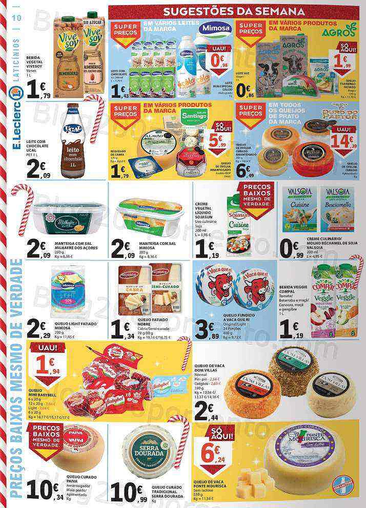 Antevisão Folheto E-LECLERC Promoções de 1 a 7 dezembro