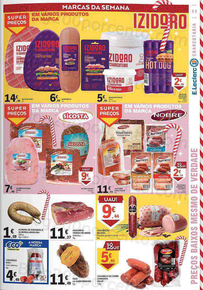 Antevisão Folheto E-LECLERC Promoções de 1 a 7 dezembro