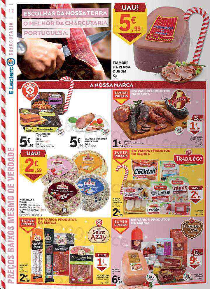 Antevisão Folheto E-LECLERC Promoções de 1 a 7 dezembro