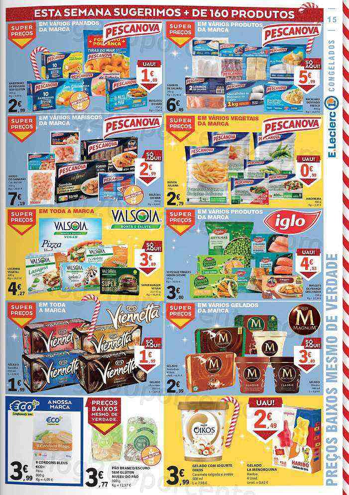 Antevisão Folheto E-LECLERC Promoções de 1 a 7 dezembro