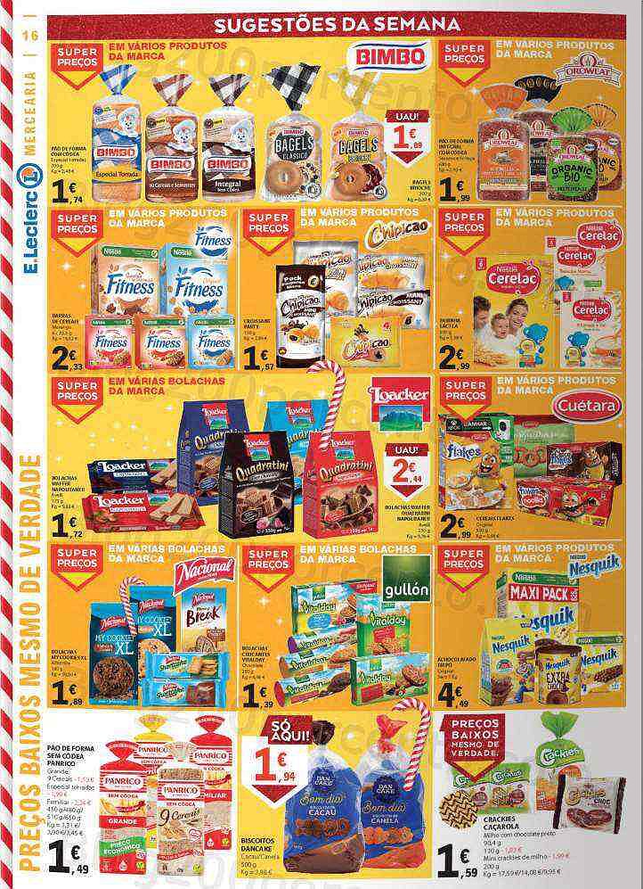 Antevisão Folheto E-LECLERC Promoções de 1 a 7 dezembro