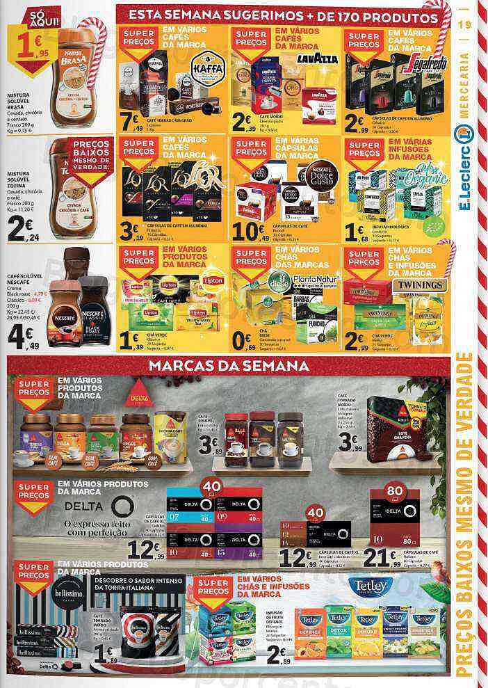 Antevisão Folheto E-LECLERC Promoções de 1 a 7 dezembro