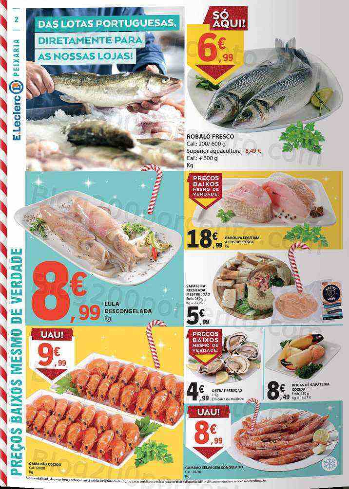 Antevisão Folheto E-LECLERC Promoções de 1 a 7 dezembro