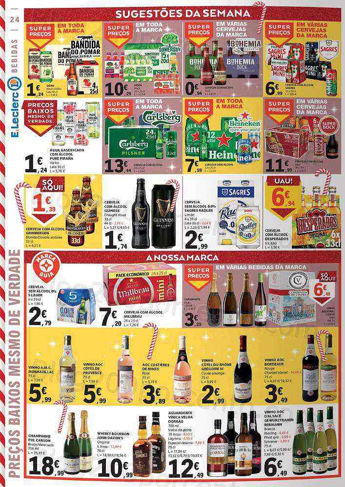 Antevisão Folheto E-LECLERC Promoções de 1 a 7 dezembro