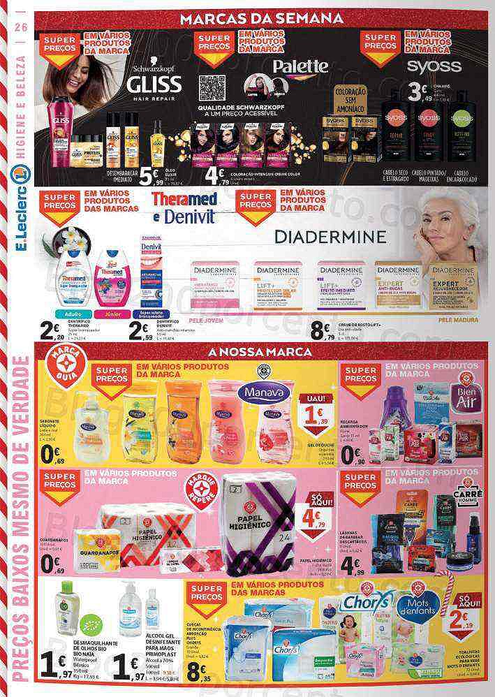 Antevisão Folheto E-LECLERC Promoções de 1 a 7 dezembro