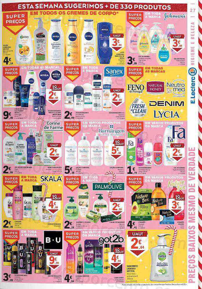 Antevisão Folheto E-LECLERC Promoções de 1 a 7 dezembro