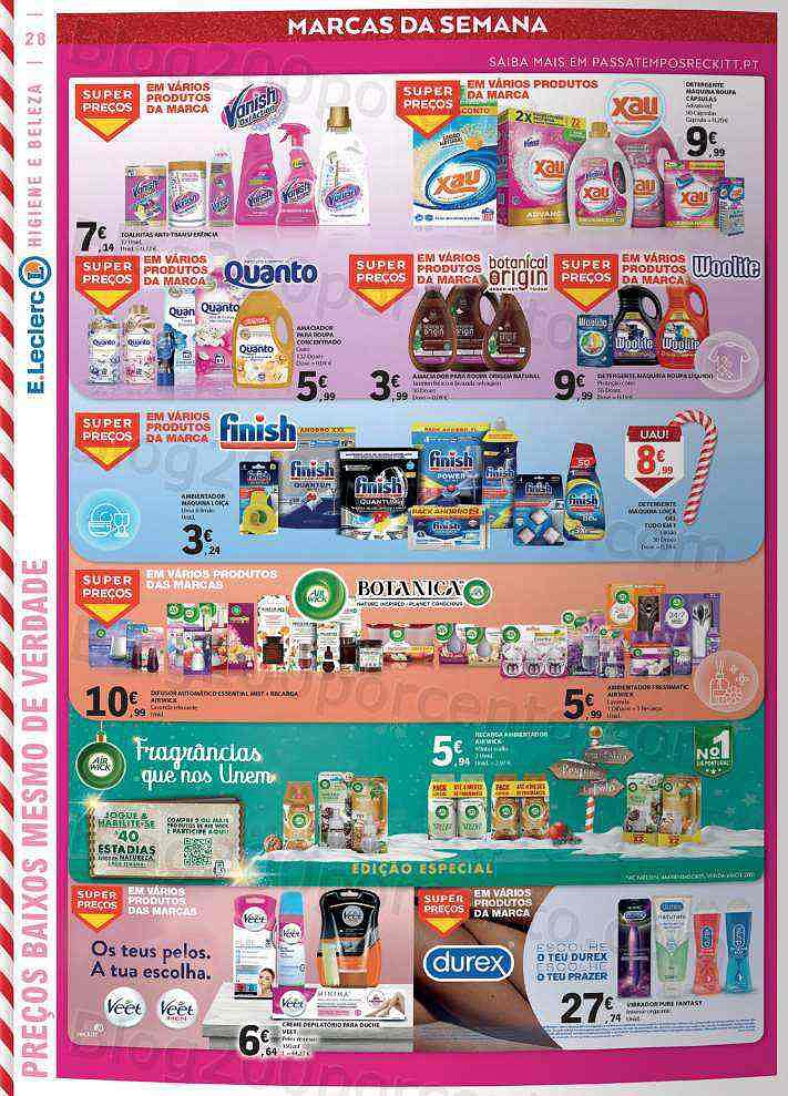 Antevisão Folheto E-LECLERC Promoções de 1 a 7 dezembro