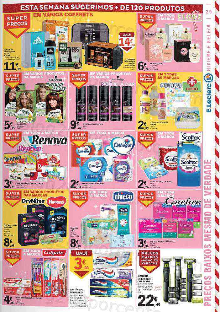 Antevisão Folheto E-LECLERC Promoções de 1 a 7 dezembro