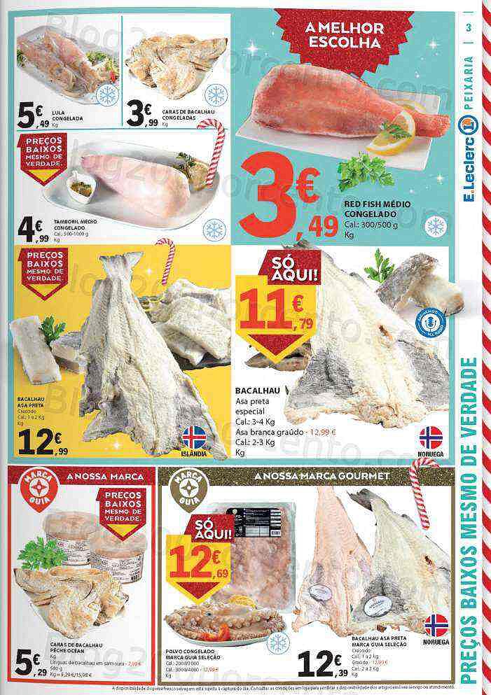 Antevisão Folheto E-LECLERC Promoções de 1 a 7 dezembro