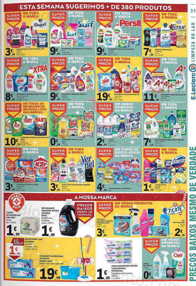 Antevisão Folheto E-LECLERC Promoções de 1 a 7 dezembro