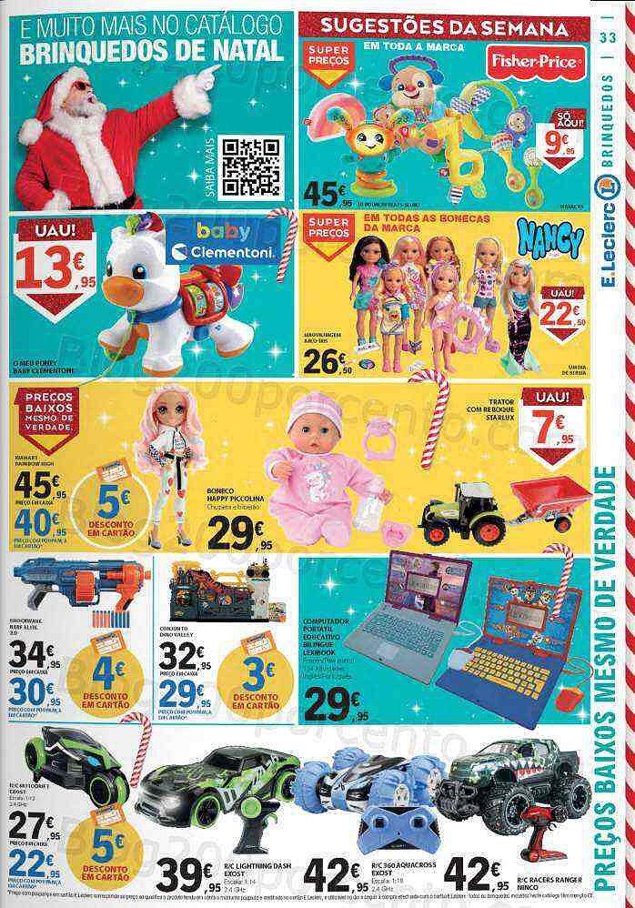 Antevisão Folheto E-LECLERC Promoções de 1 a 7 dezembro