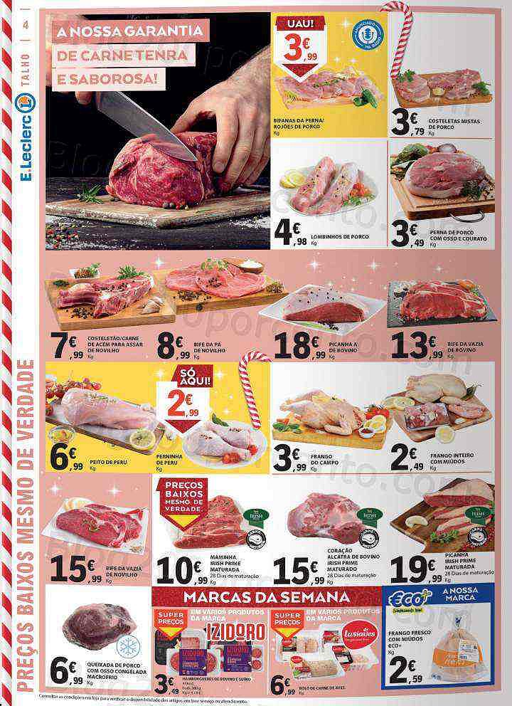 Antevisão Folheto E-LECLERC Promoções de 1 a 7 dezembro