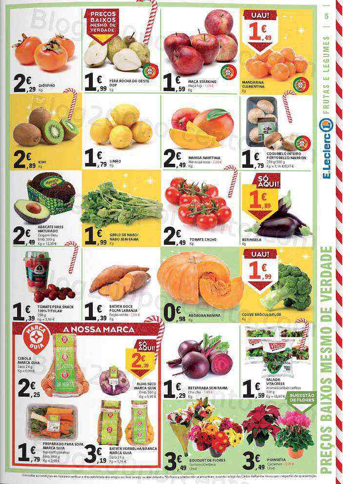 Antevisão Folheto E-LECLERC Promoções de 1 a 7 dezembro