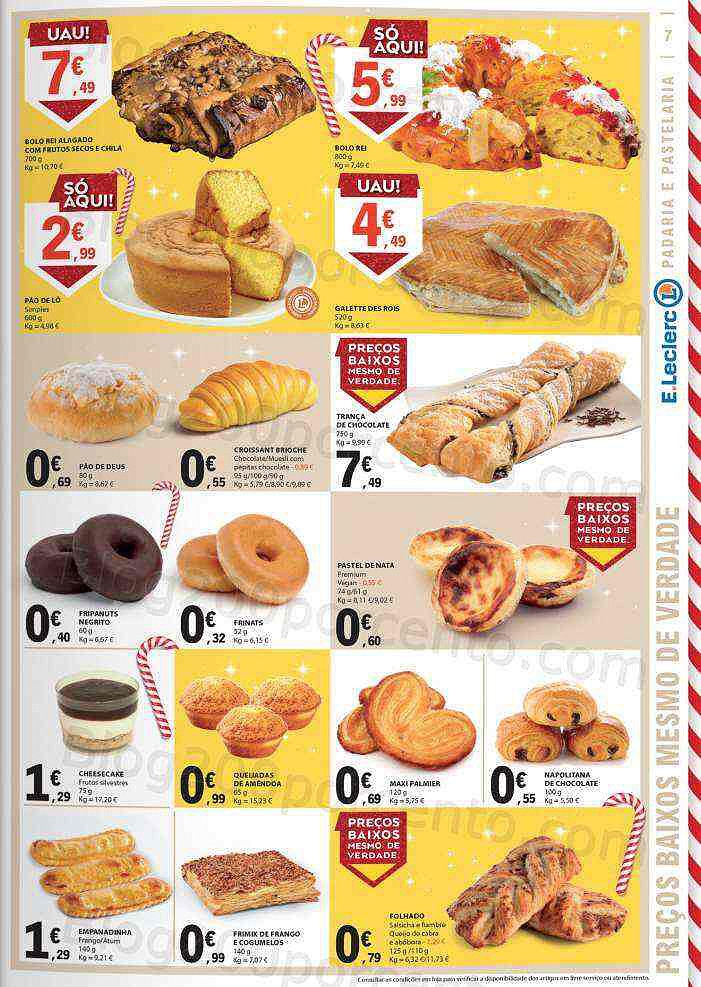 Antevisão Folheto E-LECLERC Promoções de 1 a 7 dezembro