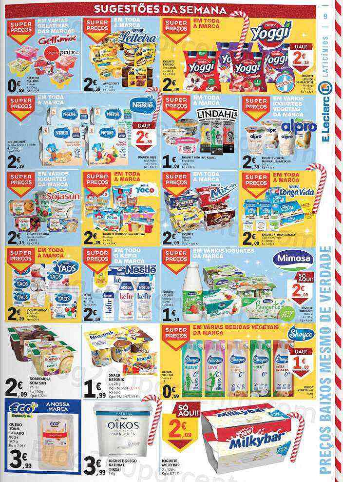 Antevisão Folheto E-LECLERC Promoções de 1 a 7 dezembro