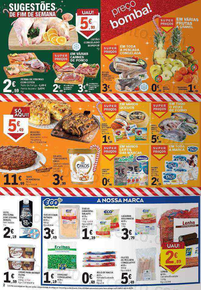 Antevisão Folheto E-LECLERC Promoções Fim de Semana - 2 a 4 dezembro