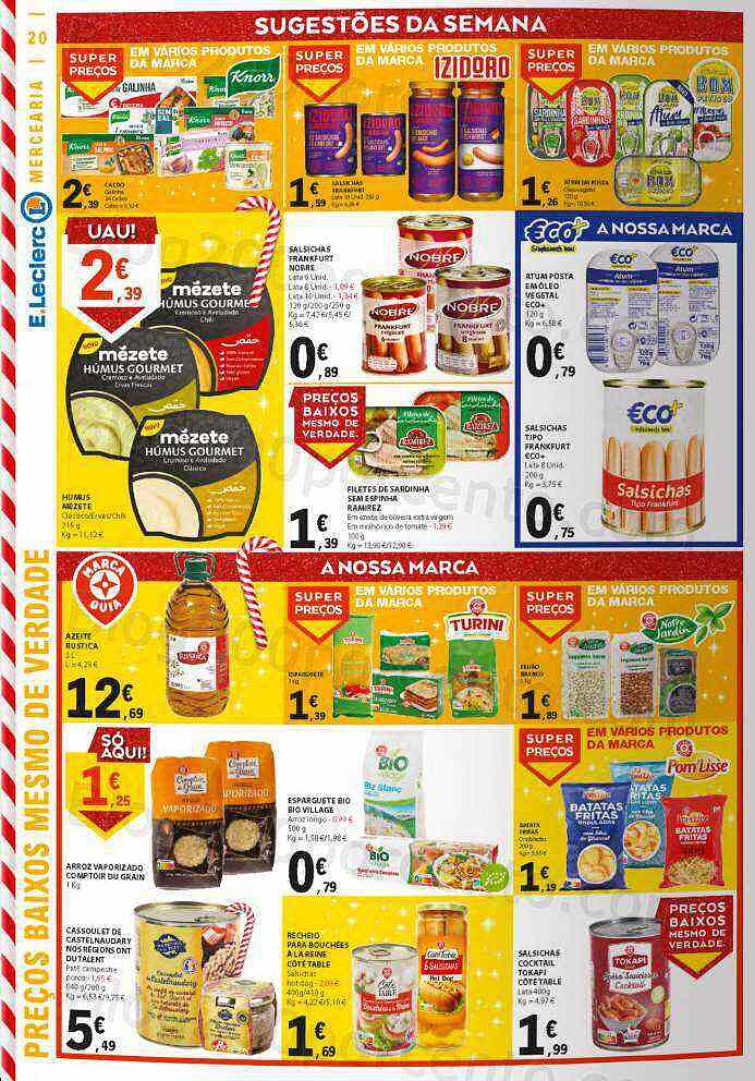 Antevisão Folheto E-LECLERC Promoções de 24 a 30 novembro
