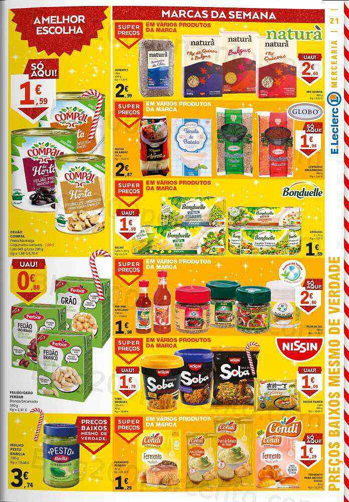 Antevisão Folheto E-LECLERC Promoções de 24 a 30 novembro