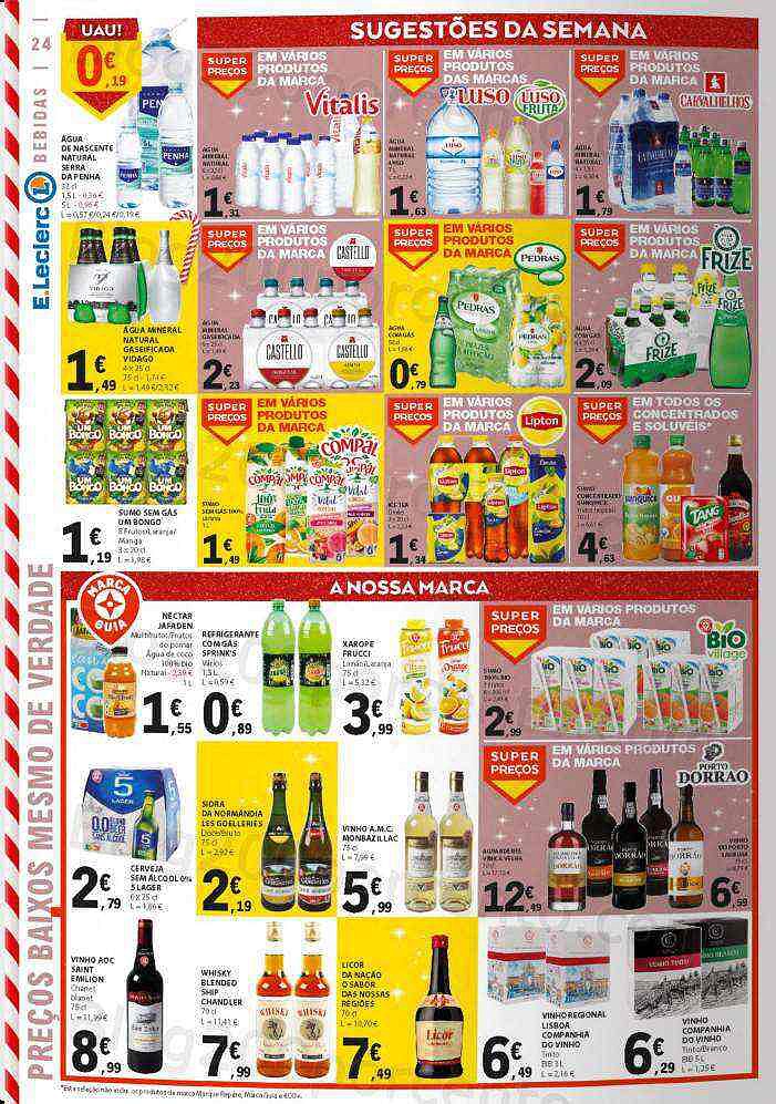 Antevisão Folheto E-LECLERC Promoções de 24 a 30 novembro